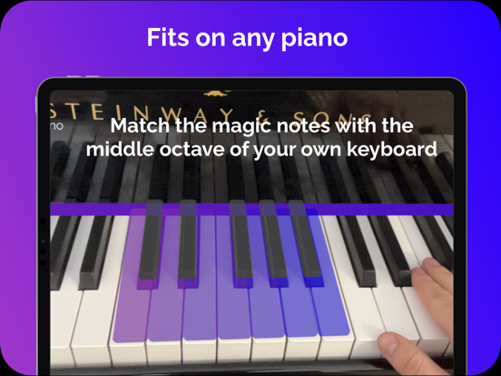 Play Piano AR iPad screenshot 3 - Music app