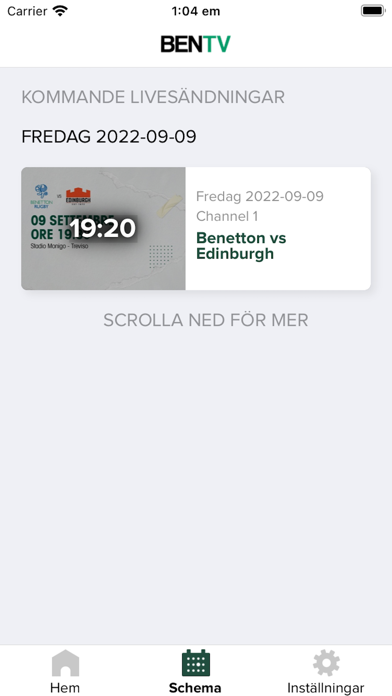 BenTV Screenshot