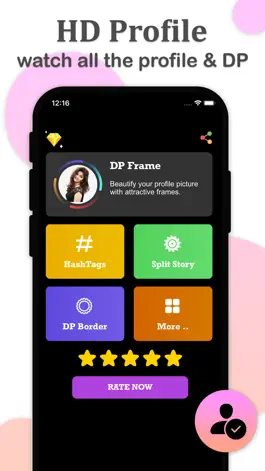 Game screenshot Instant Profile Dp Maker apk