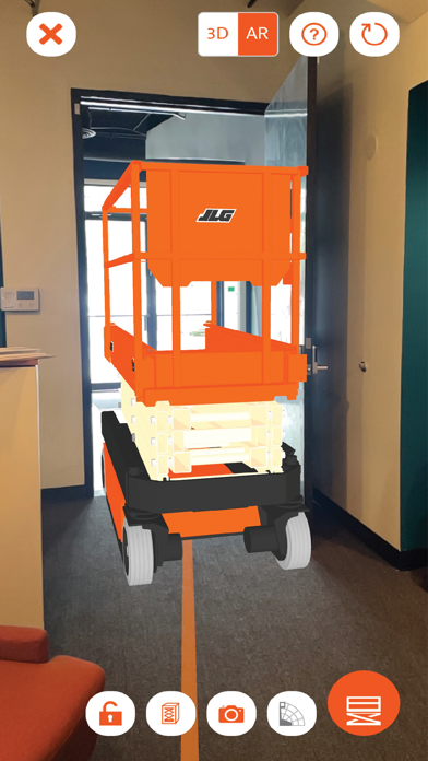 JLG AR Screenshot