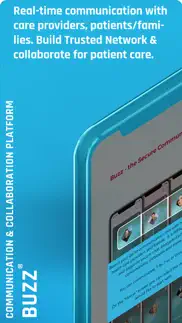 buzz: secure medical messenger iphone screenshot 1