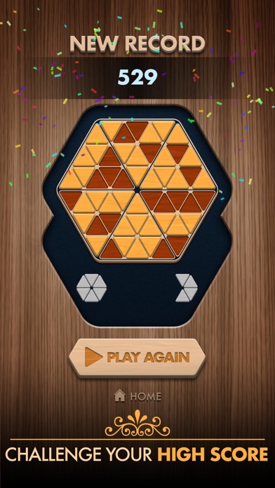 Woody Poly Block Hexa Triangle Screenshot