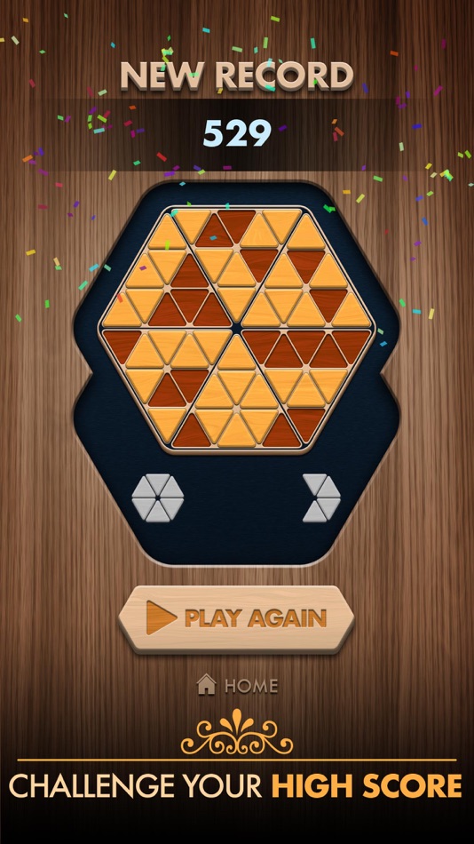 #9. Woody Poly Block Hexa Triangle (iOS) 由: Athena Studio