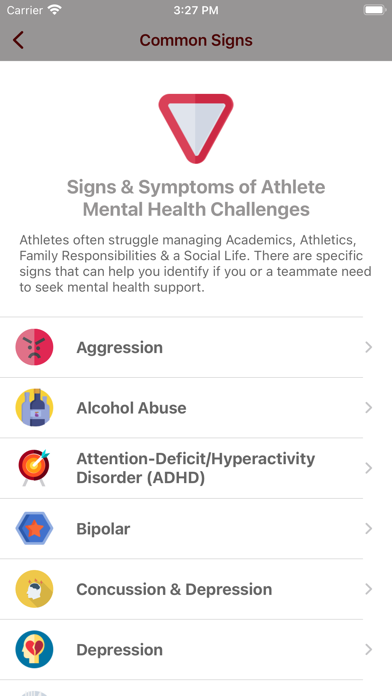 Athlete Mental Health Link screenshot 3