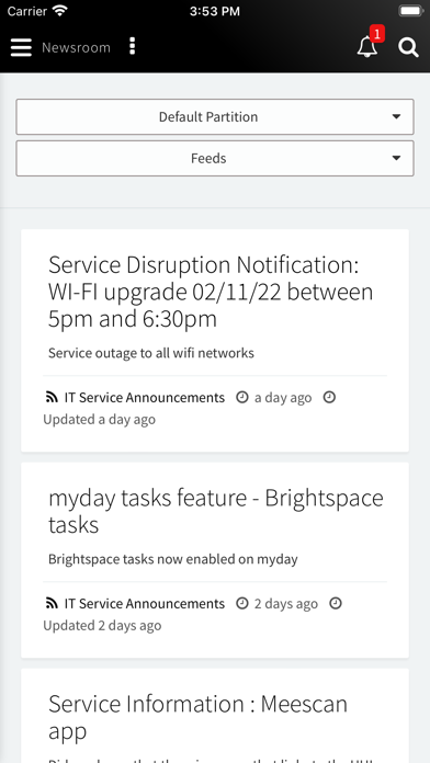UHI myday Screenshot