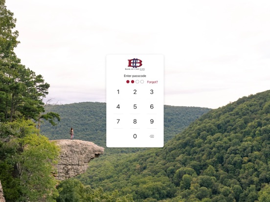 Bank of Cave City iPad screenshot 2 - Finance app