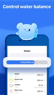 water tracker. drink reminder iphone screenshot 1