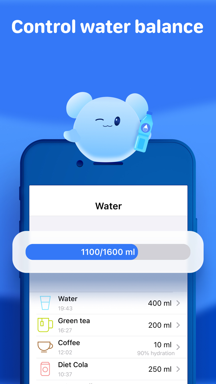 Water Tracker. Drink Reminder