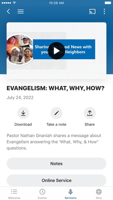 Generations Church Leander Screenshot