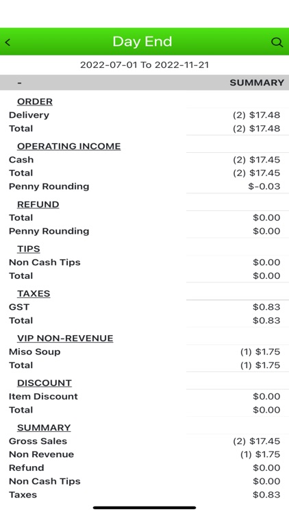 POSKing Cell Report screenshot-7