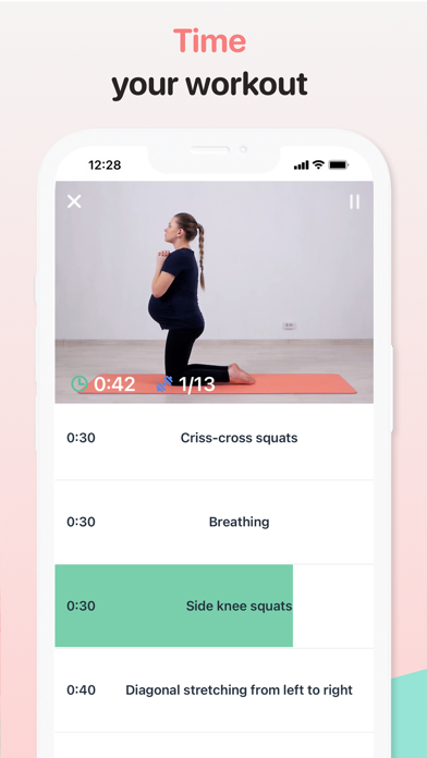 MotherFit Pregnancy workouts Screenshot