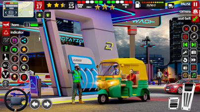 Auto Rickshaw Driving 3D Sim Screenshot