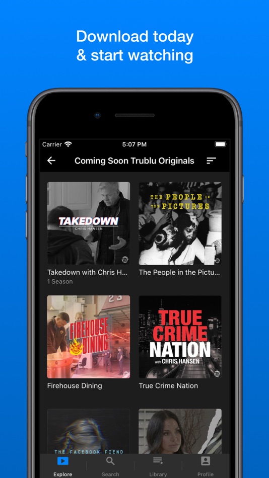#4. TruBlu (iOS) By: TruBlu Factual Streaming Network, LLC