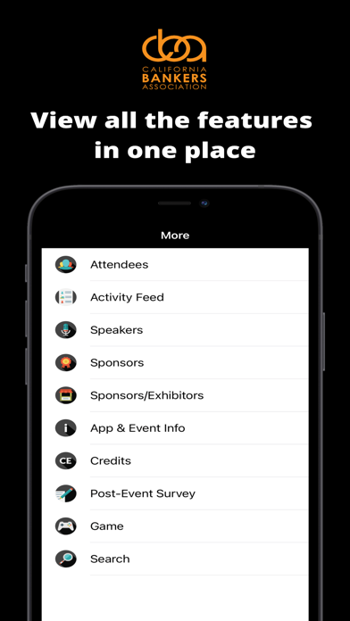 California Bankers Association Screenshot