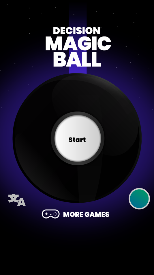 #5. Magic Ball Decision-Prediction (iOS) 作者: Denis Batishchev