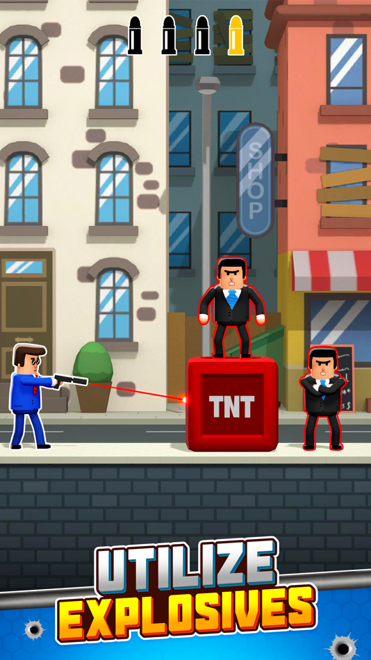 #6. Mr Bullet 3D - Shooting Game (iOS) 由: Lion Studios