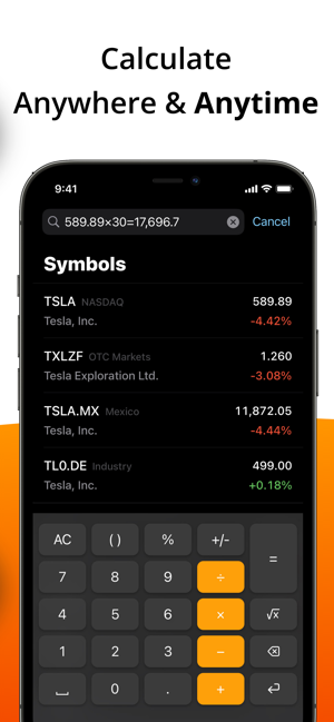 Calculator Keyboard - Calku Screenshot