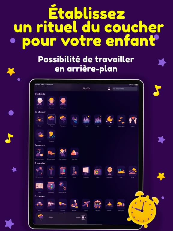 Screenshot #6 pour Veilleuse de nuit, S'endormir