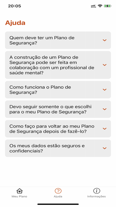 Acolha-se Screenshot