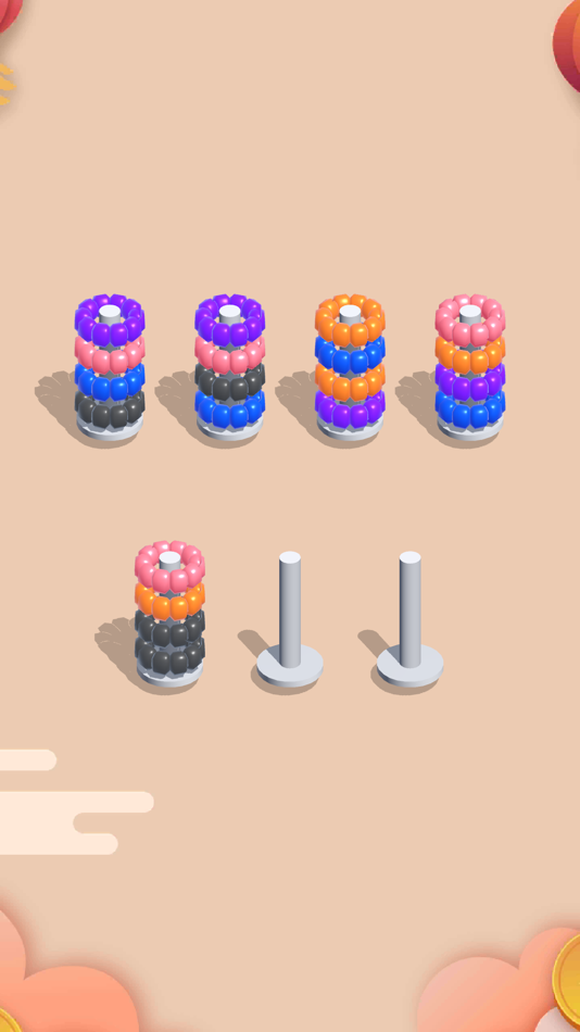 #5. Sort Color Hoop (iOS) Podle: 隆中 吴