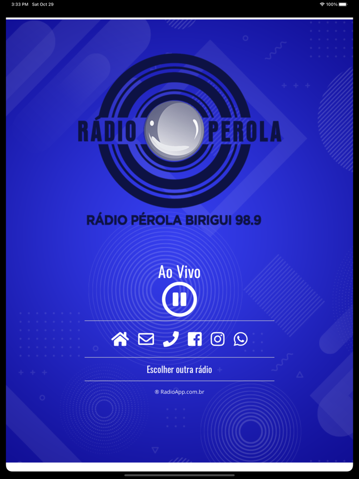 Rádio Pérola FM Birigui-Jaú