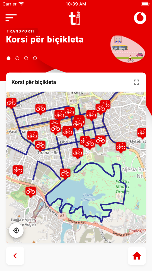 #3. Tirana Ime 2.0 (iOS) 由: Vodafone Albania SH.A.