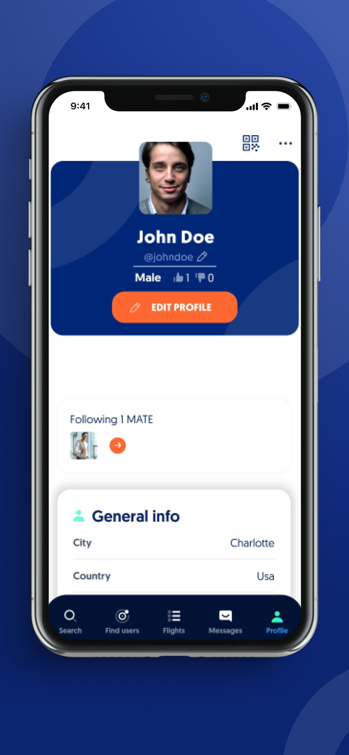 Flight Mate Meet New People