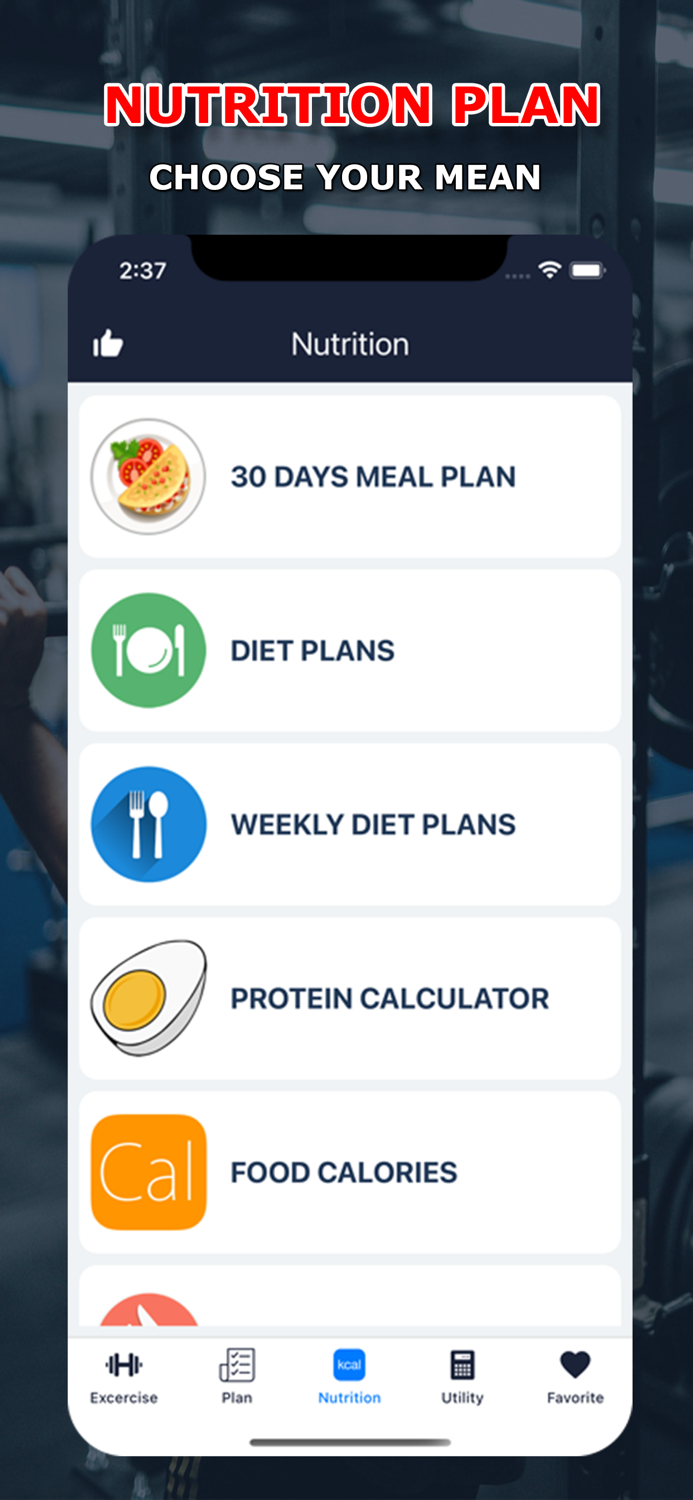 Gym Workout Planner Coaching