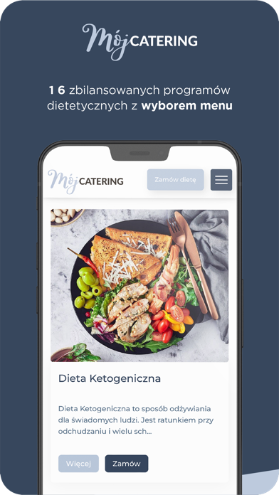 Mój Catering Dietetyczny Screenshot