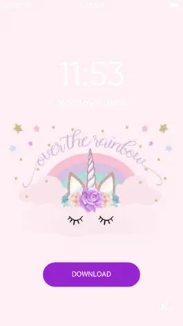 Game screenshot Unicorn kawaii wallpapers HD apk