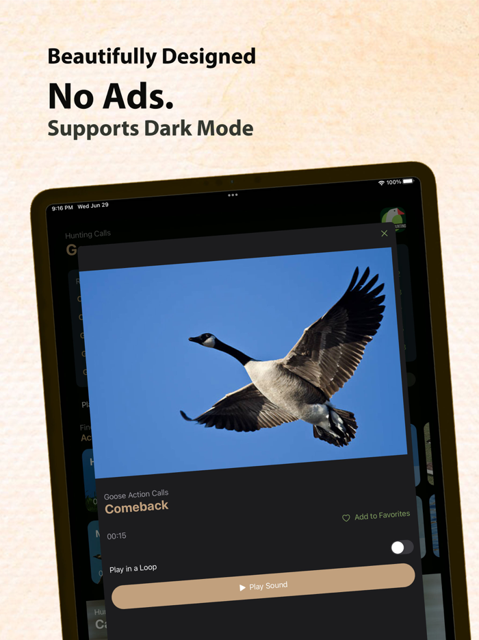 Hunting Calls for Goose