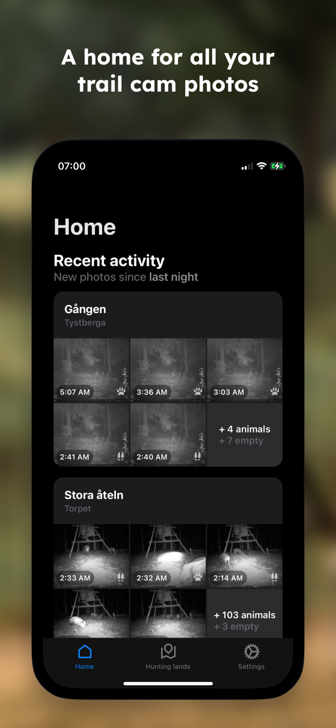 Back40 Trail Camera App