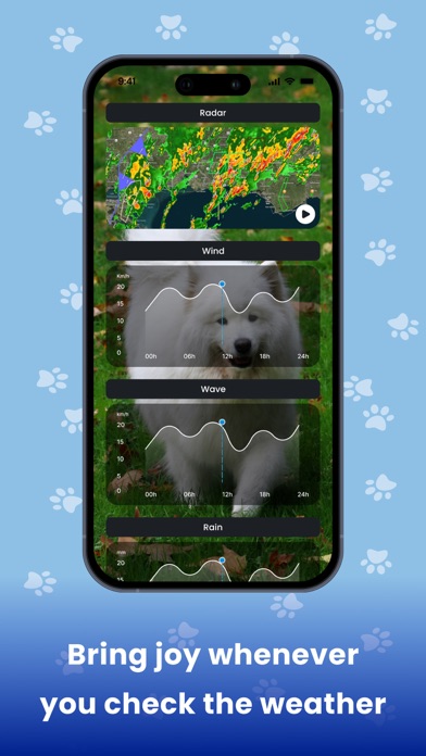 Weather Kitty - Cute Cat radar Screenshot
