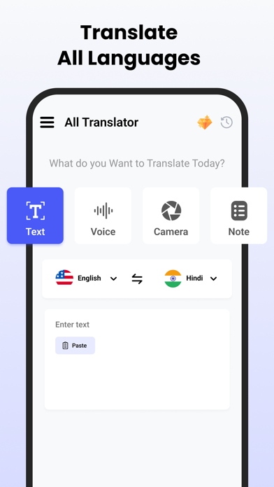 All Translator - Voice, Text Screenshot
