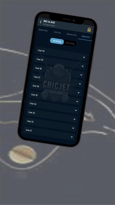 CricJet Live Line Screenshot