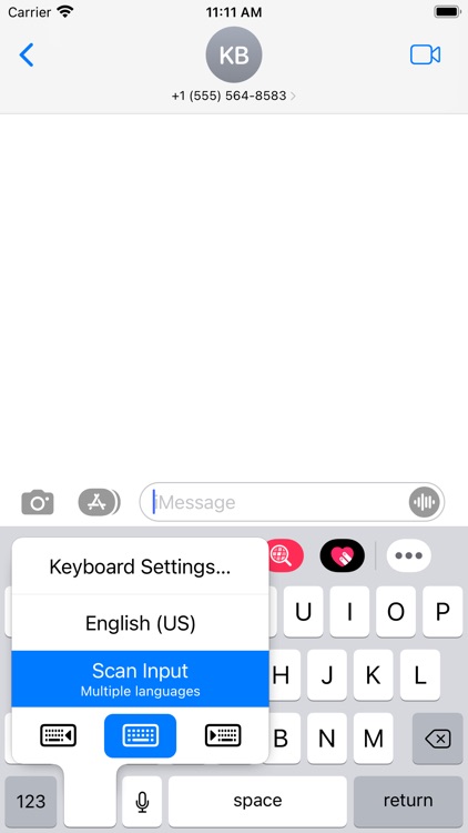 Scan Input Keyboard screenshot-5