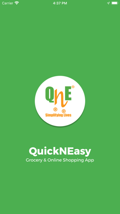 QnE - Online Grocery Store Screenshot