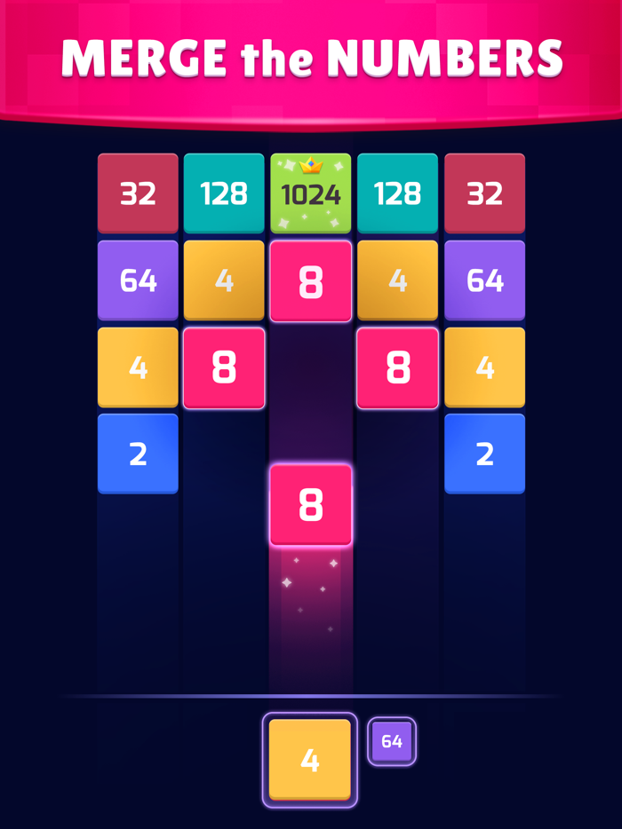 X2 Block Match number cubes