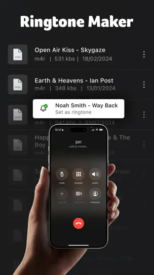 Captura de pantalla de Convertidor De Video A MP3 en iPhone 3