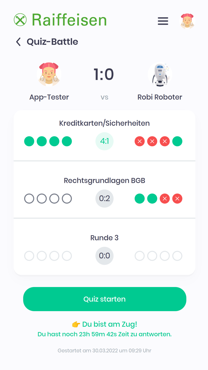 Raiffeisen Azubi-App