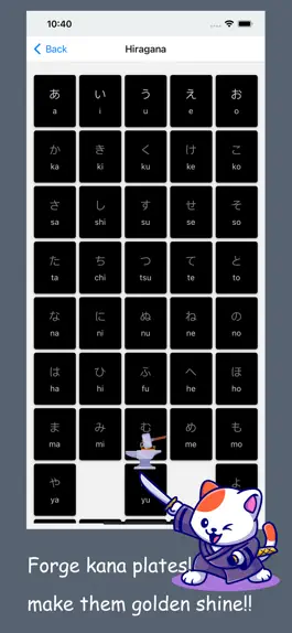 Game screenshot Learn Japanese - Kana Writer hack