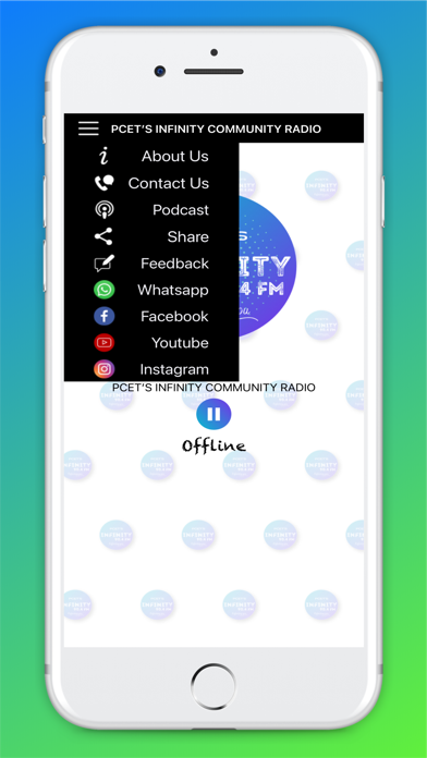 PCET’S INFINITY 90.4 FM Screenshot