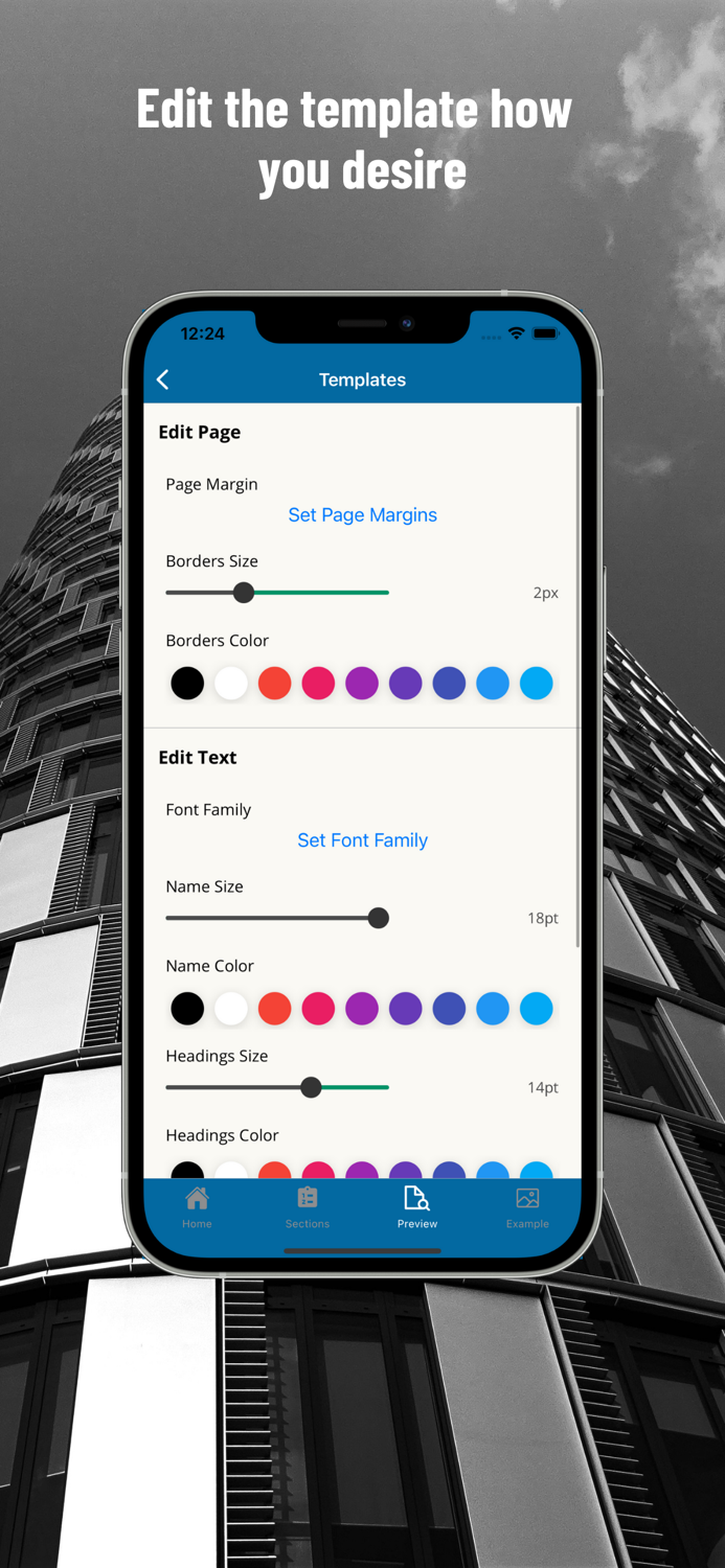 Simple CV CV Maker App