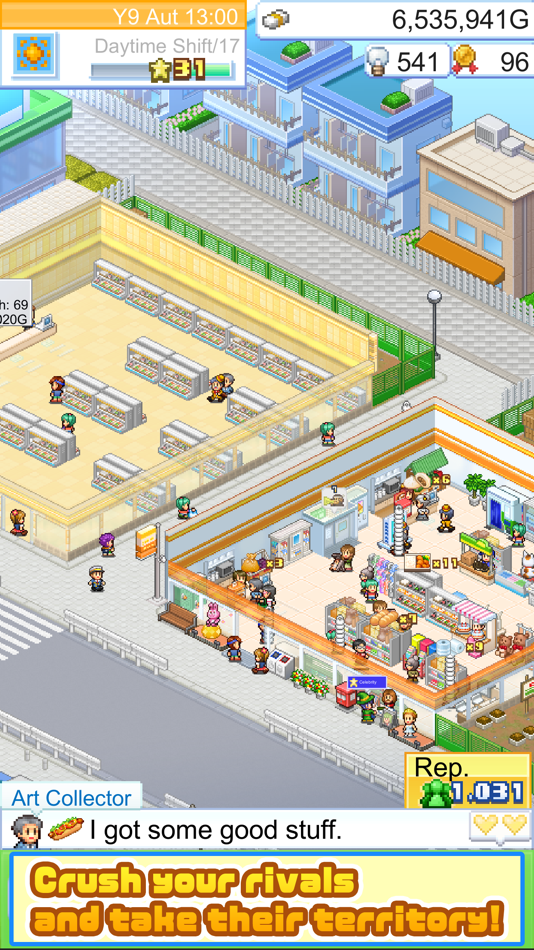 #4. Convenience Stories (iOS) Podle: Kairosoft Co.,Ltd