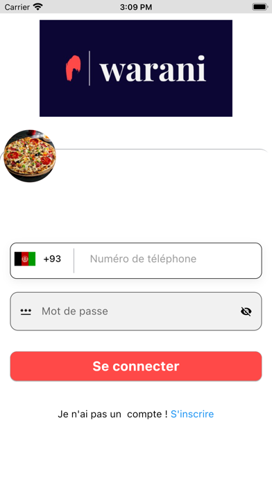 Warani Food Screenshot