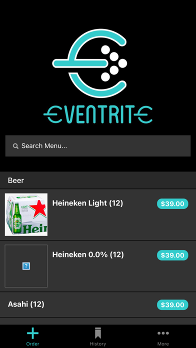 Eventrite Screenshot