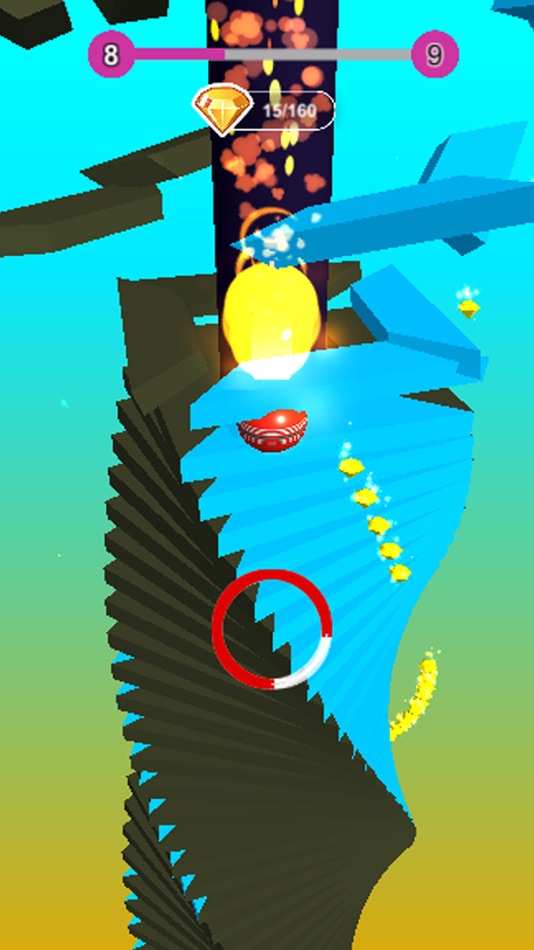 #4. Tower Blast: Crash Stack Ball (iOS) Bởi: Traxnet OU