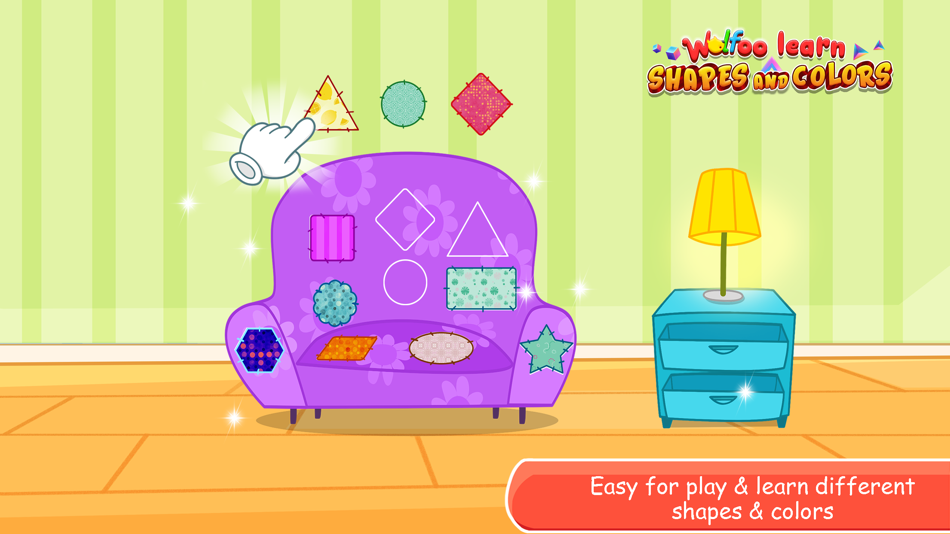 #1. Wolfoo Learn Shapes and Colors (iOS) 由: WOLFOO LLC