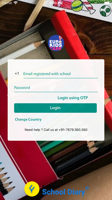 EuroKids CARE Screenshot