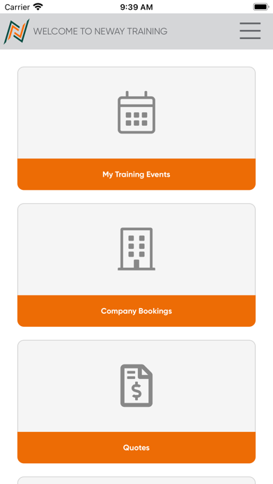 Screenshot 1 of Neway Training App